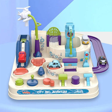 EDUCATIONAL RACING RAIL CAR ADVENTURE GAME